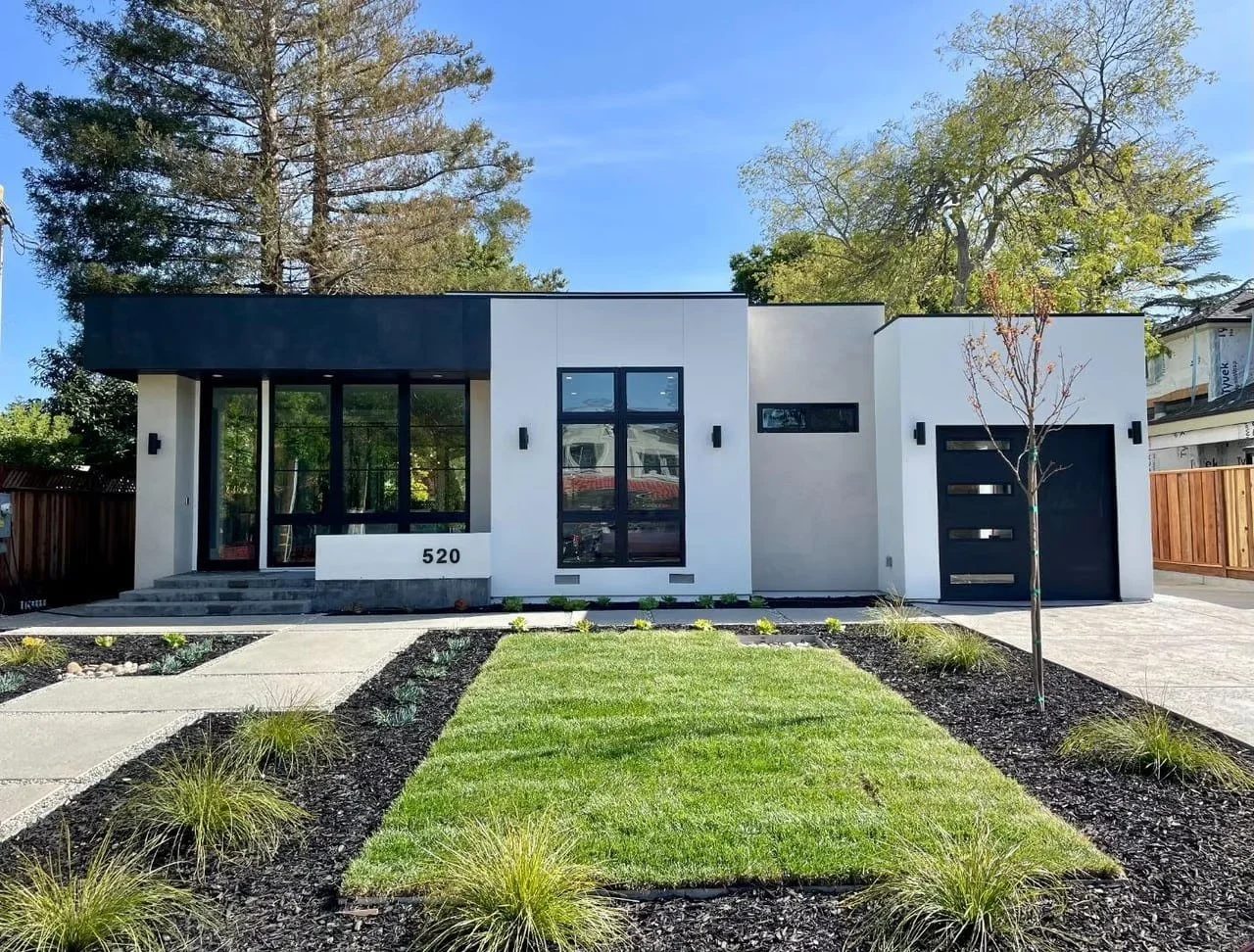 Custom home built by Nirmana Construction in Los Altos, California