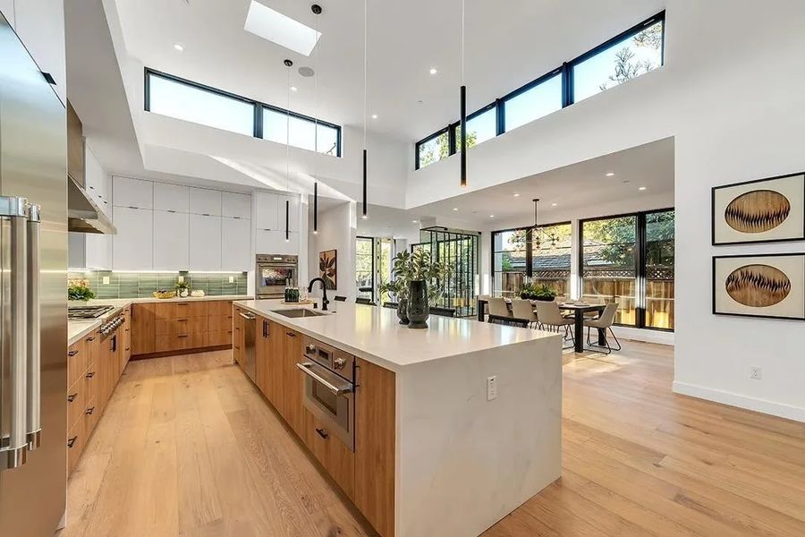 Kitchen in a Nirmana-built custom home