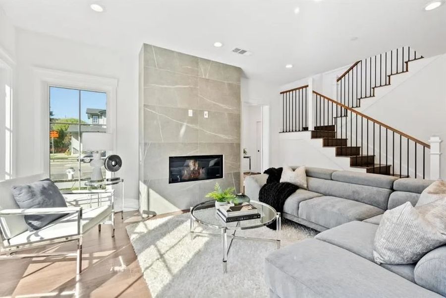 Living area at 505 E. McKinley Avenue